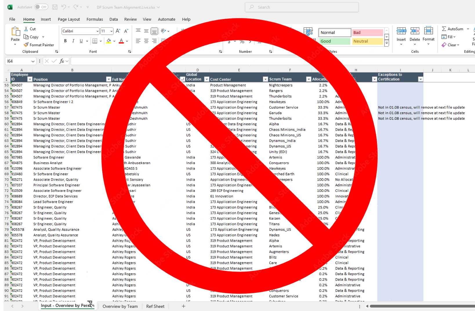 Say No To Spreadsheets